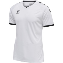 hummel Koszulka sportowa hmlCORE Volley Tee (Poliester, materiał jersey) Krótki rękaw biały Mężczyźni