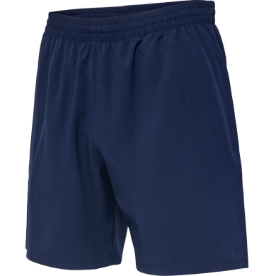 hummel Spodenki sportowe hmlCOURT Woven Shorts (elastyczny pas) krótkie granatowe męskie