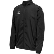 hummel Sportowa kurtka treningowa hmlCORE XK Micro Zip (Poliester i siateczka) czarna męska