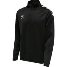 hummel Sportowa koszulka z długim rękawem hmlCORE XK Half-Zip Poly Sweat (materiał poliestrowy) czarna męska