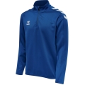 hummel Sportowa koszulka z długim rękawem hmlCORE XK Half-Zip Poly Sweat (materiał poliestrowy) ciemnoniebieska męska