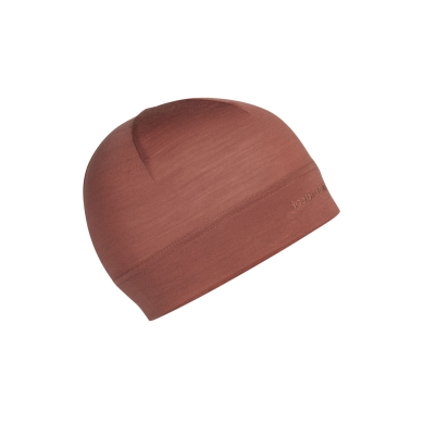 Czapka Icebreaker (Beanie) Cool-Lite Merino Flexi bordowa - 1 sztuka