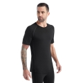 Icebreaker Bielizna T-shirt 150 Zone SS Crewe BodyfitZone dopasowane (wełna merino) czarny mężczyźni