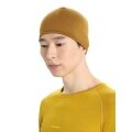 Czapka Icebreaker (Beanie) Pocket Hat odwracalna czapka (wełna merino) żółto/brązowa - 1 sztuka