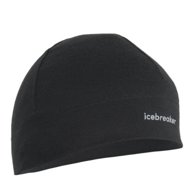 Czapka Icebreaker (Beanie) 200 Oasis - wełna merino - czarna