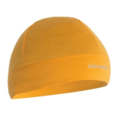 Czapka Icebreaker (Beanie) 200 Oasis - wełna merino - pomarańczowa