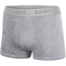 JAKO Bokserki Premium jasnoszare Mężczyźni - 2 sztuki