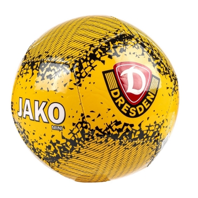 JAKO Piłka rekreacyjna Miniball Dynamo Dresden Performance (Obwód: 48cm) żółta - 1 Miniball