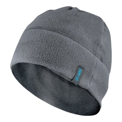 JAKO Czapka Fleece (Beanie) Junior ciemnoszara - 1 sztuka