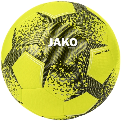 JAKO Piłka rekreacyjna Lightball Striker 2.0 (Rozmiar 4-350g) żółta - 1 piłka