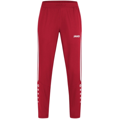 JAKO Spodnie sportowe Power (Stretch-Micro-Twill) długie czerwono/białe damskie