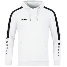 JAKO Bluza z kapturem (Hoodie) Power Kapuzensweat (Bawełna organiczna) biała Mężczyźni