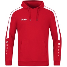 JAKO Bluza z kapturem (Hoodie) Power Kapuzensweat (Bawełna organiczna) czerwona Mężczyźni