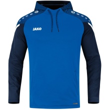 JAKO Bluza z kapturem (Hoodie) Performance (Fleece poliestrowe) niebieska/granatowa damska