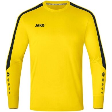 JAKO Sportowa koszulka z długim rękawem TW-Trikot Power (Poliester-Interlock) żółta męska