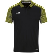 JAKO Sport-Polo Performance (oddychające, szybko schnące) czarne/żółte dziecięce