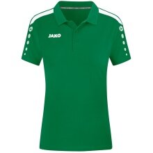 JAKO Sport-Polo Power (materiał mieszany, wytrzymały) zielony damski