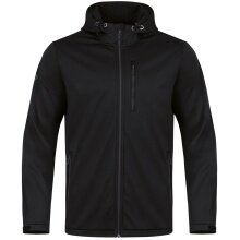 JAKO Kurtka Softshell Premium (Kaptur, wiatro- i wodoodporna) czarna dziecięca