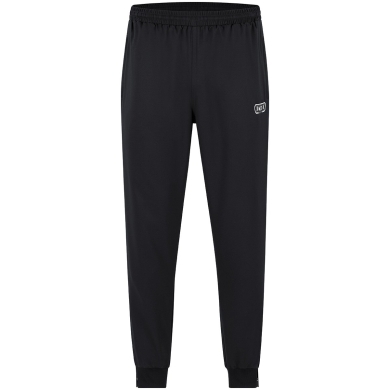 JAKO Spodnie sportowe Retro (Stretch-Micro-Twill) długie czarne męskie