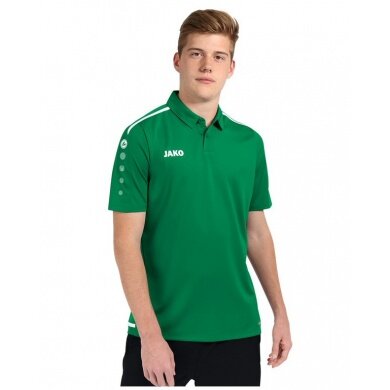 JAKO Sport-Polo Striker 2.0 zielony/biały męski