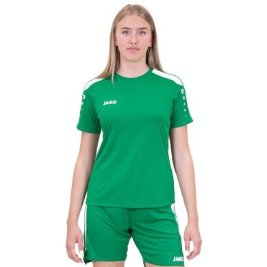 JAKO Koszulka sportowa Trikot Power (Poliester-Interlock, wytrzymały) zielona Damska