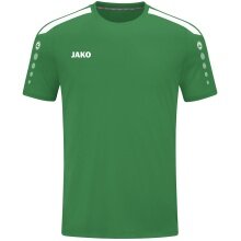 JAKO Koszulka sportowa Trikot Power (Poliester-Interlock, wytrzymały) zielony Dzieci