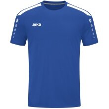 JAKO Koszulka sportowa Trikot Power (Poliester-Interlock, wytrzymały) niebieski królewski Dzieci