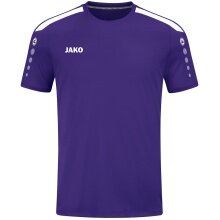 JAKO Koszulka sportowa Trikot Power (Poliester-Interlock, wytrzymały) fioletowy dziecięcy