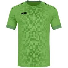 JAKO Koszulka sportowa Trikot Pixel (oddychająca, szybko schnąca) zielona dziecięca