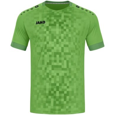 JAKO Koszulka sportowa Trikot Pixel (oddychająca, szybko schnąca) zielona dziecięca