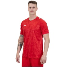 JAKO Koszulka sportowa Trikot Pixel (oddychająca, szybko schnąca) czerwona Mężczyźni