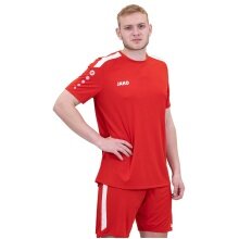 JAKO Koszulka sportowa Trikot Power (Poliester-Interlock, wytrzymały) czerwony Mężczyźni