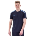 JAKO Koszulka sportowa Trikot Power (Poliester-Interlock, wytrzymały) granatowy/niebieski męski