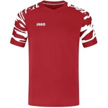 JAKO Koszulka sportowa Trikot Wild (Jersey z poliestru i elastanu) czerwono/biała męska