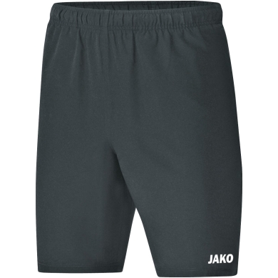 JAKO Spodenki sportowe Short Classico (Stretch-Micro-Twill, kieszenie boczne) antracytowe dziecięce