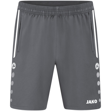 JAKO Spodenki sportowe Short Allround (Stretch-Micro-Twill) krótkie antracytowe męskie