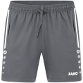 JAKO Spodenki sportowe Short Allround (Stretch-Micro-Twill) krótkie antracytowe damskie