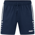 JAKO Spodenki sportowe Short Allround (Stretch-Micro-Twill) krótkie granatowe damskie