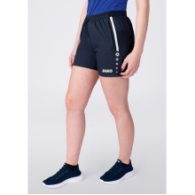 JAKO Spodenki sportowe Short Allround (Stretch-Micro-Twill) krótkie granatowe damskie