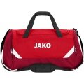 JAKO Torba sportowa Iconic (Rozmiar M - 43 litry) czerwony/winny - 55x27x29cm