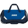 JAKO Torba sportowa Iconic (Rozmiar M - 43 litry) niebieska/marynarska - 55x27x29cm