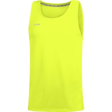 JAKO Tank top biegowy Run 2.0 (bez rękawów) neonowy żółty mężczyźni