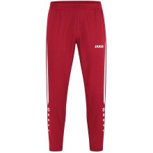 JAKO Spodnie sportowe Power (Stretch-Micro-Twill) długie czerwono/białe męskie