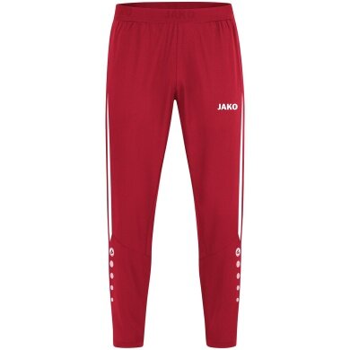 JAKO Spodnie sportowe Power (Stretch-Micro-Twill) długie czerwono/białe męskie