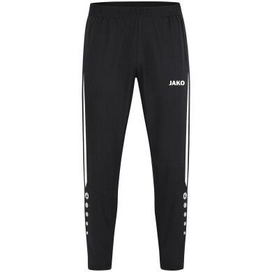 JAKO Spodnie sportowe Power (Stretch-Micro-Twill) długie czarne/białe dziecięce