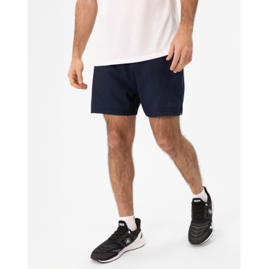 JAKO Spodenki treningowe Power Running Short (Stretch-Micro-Twill) krótkie granatowe męskie