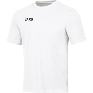 JAKO T-Shirt Base (Bawełna) biały chłopcy