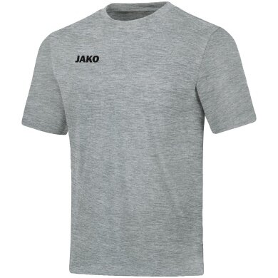 JAKO T-Shirt Base (Bawełna) jasnoszary Mężczyźni