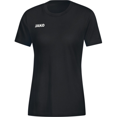 JAKO T-Shirt Base (Bawełna) czarne damskie