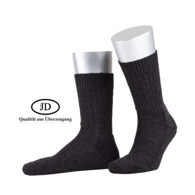 JD Outdoorsocke Wool Strong (wełna merino) antracytowy - 1 para